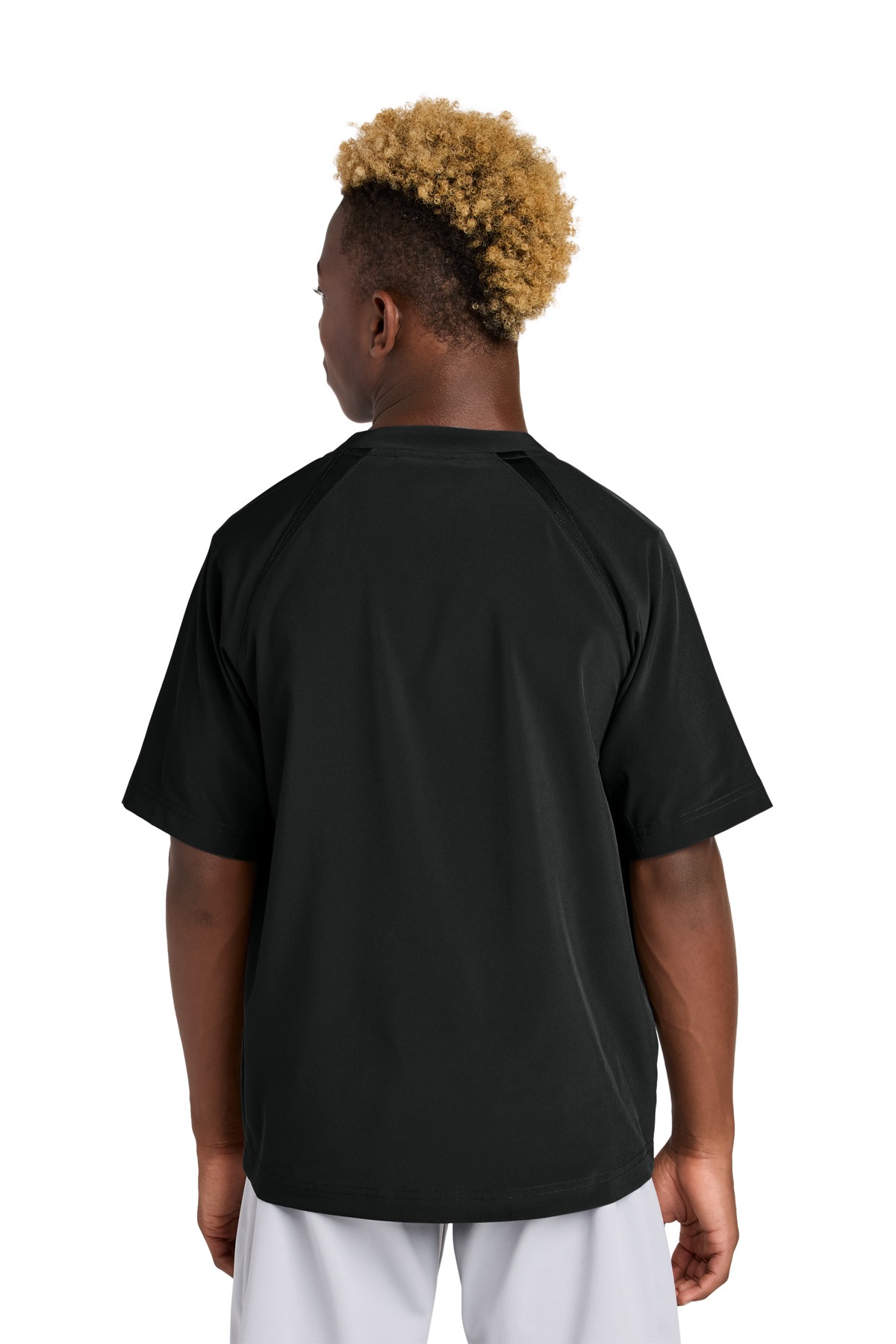 Sport-Tek Youth Repeat 1/2-Zip Short Sleeve Jacket YJST489 18