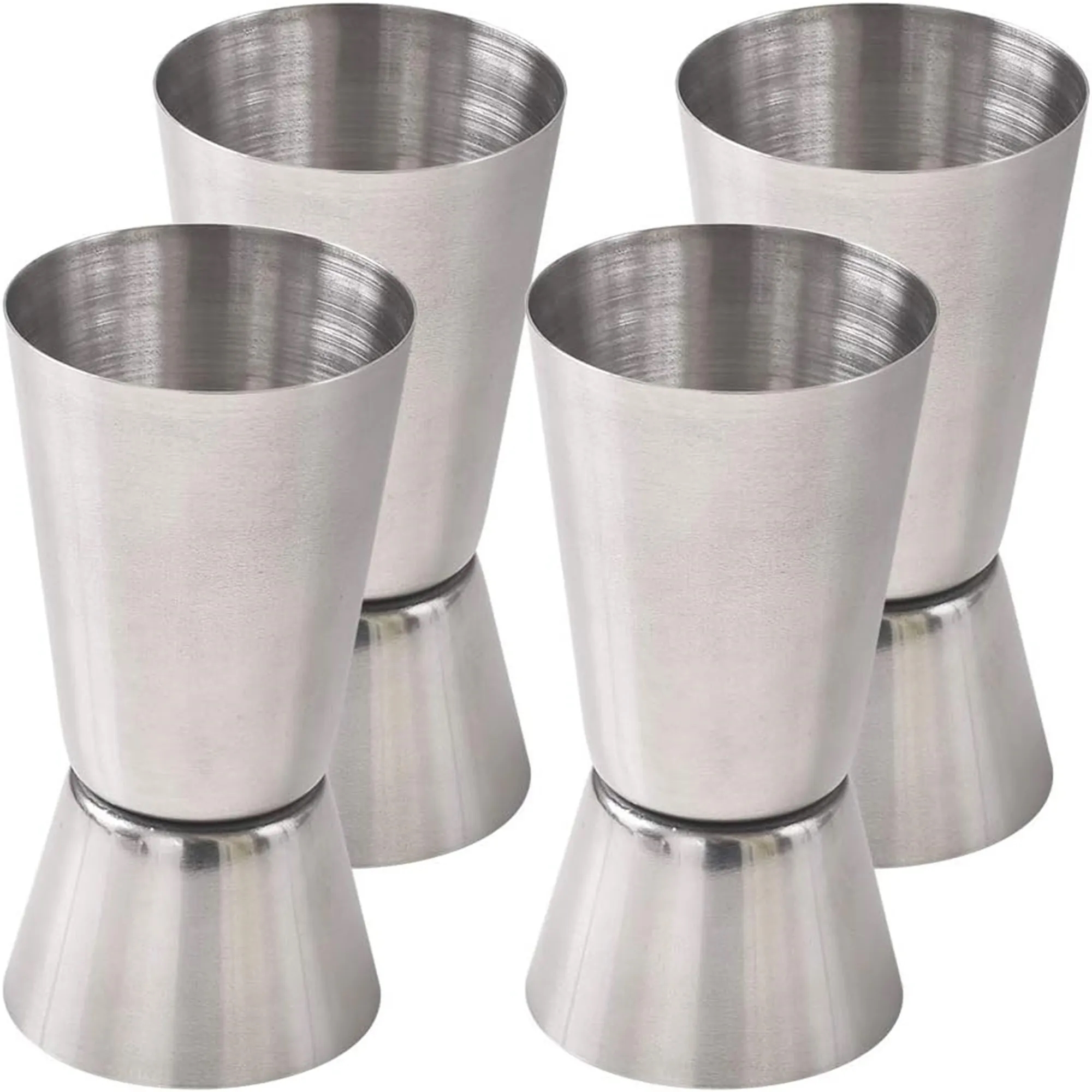 1oz & 2oz Stainless Steel Double Cocktail Jigger 4