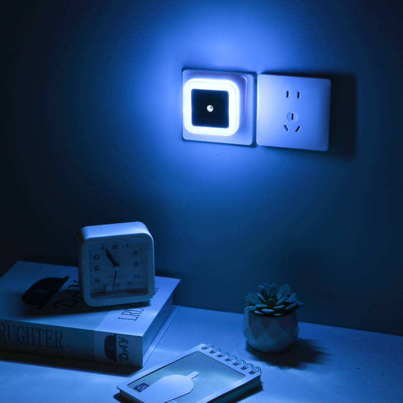 Plug-in LED Sensitive Night Light for Bedroom Hallway 5