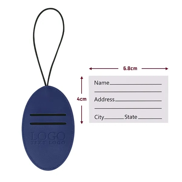 Vegan Leather Luggage Tags 11