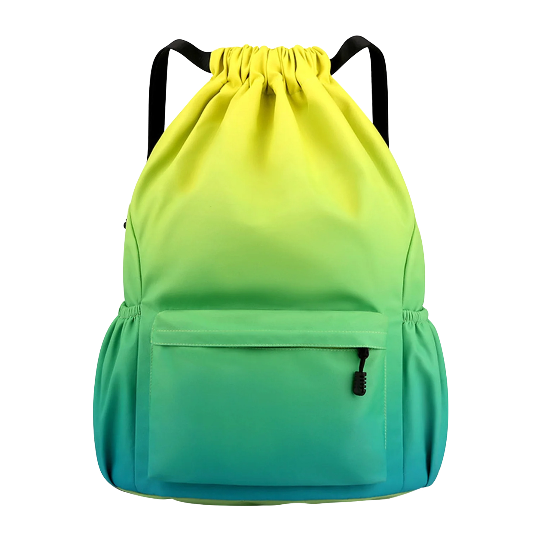 Waterproof Wide Shoulder Straps Colorful Drawstring Sports Backpack 3