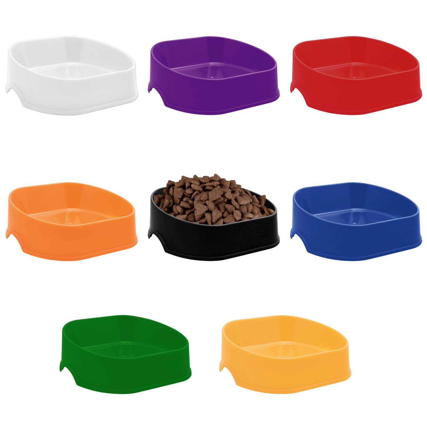 8-inch Plastic Pet Bowl 10