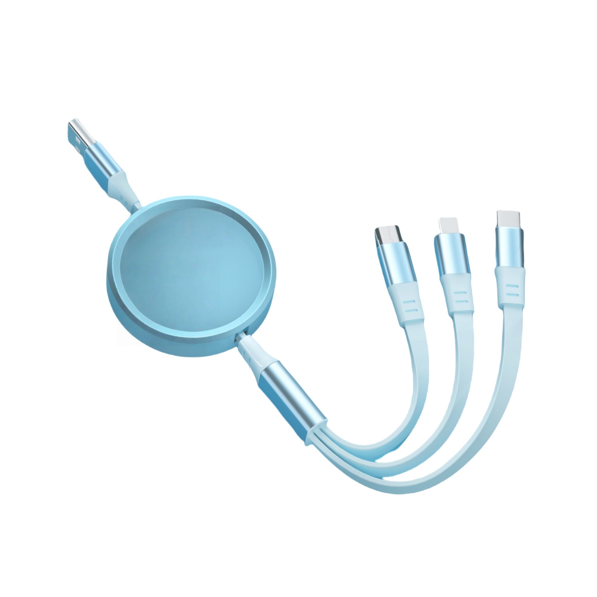 3 in 1 Retractable Charging Cable 2