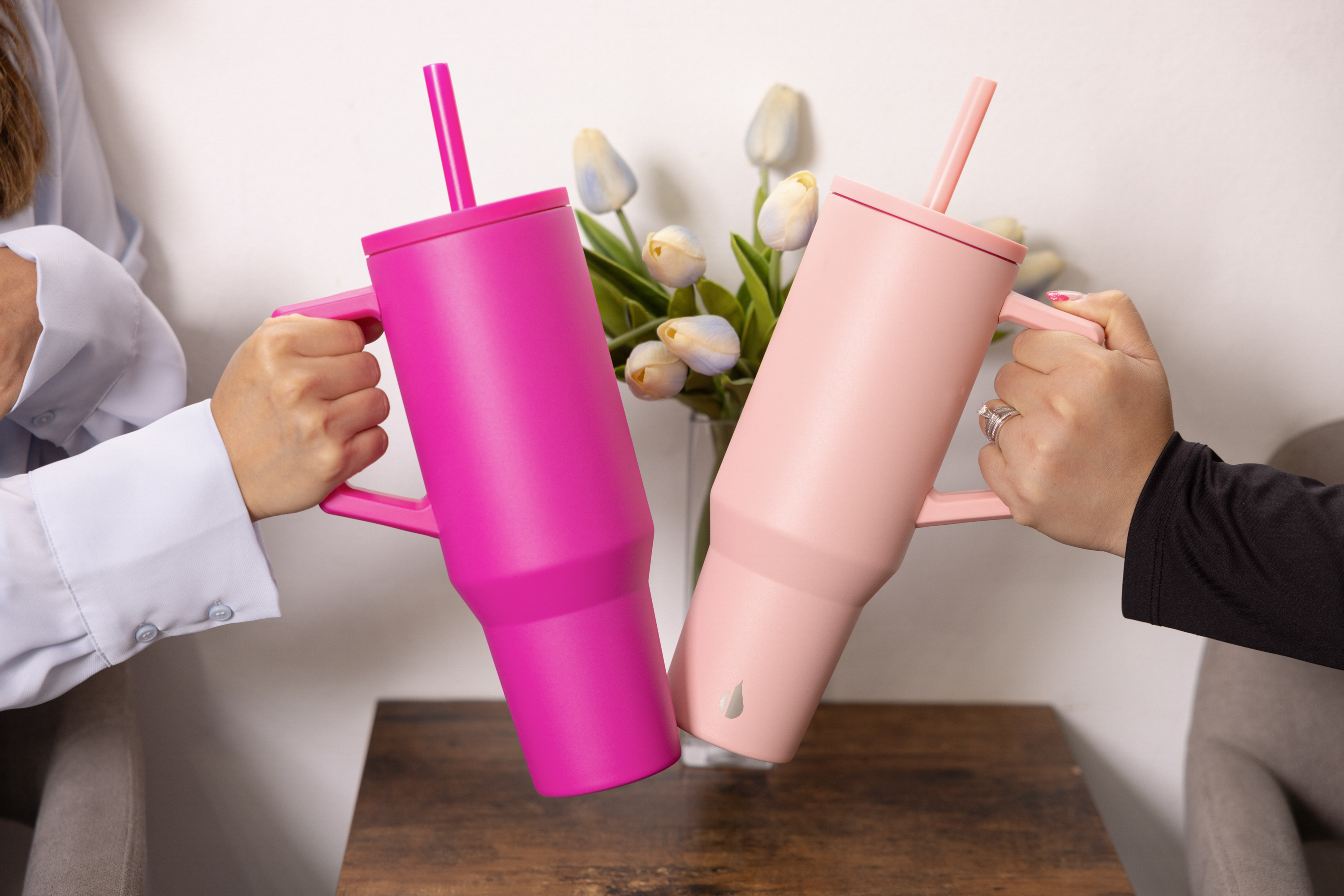 Elemental® Commuter 40oz Stainless Steel Tumbler with Handle and Straw 15