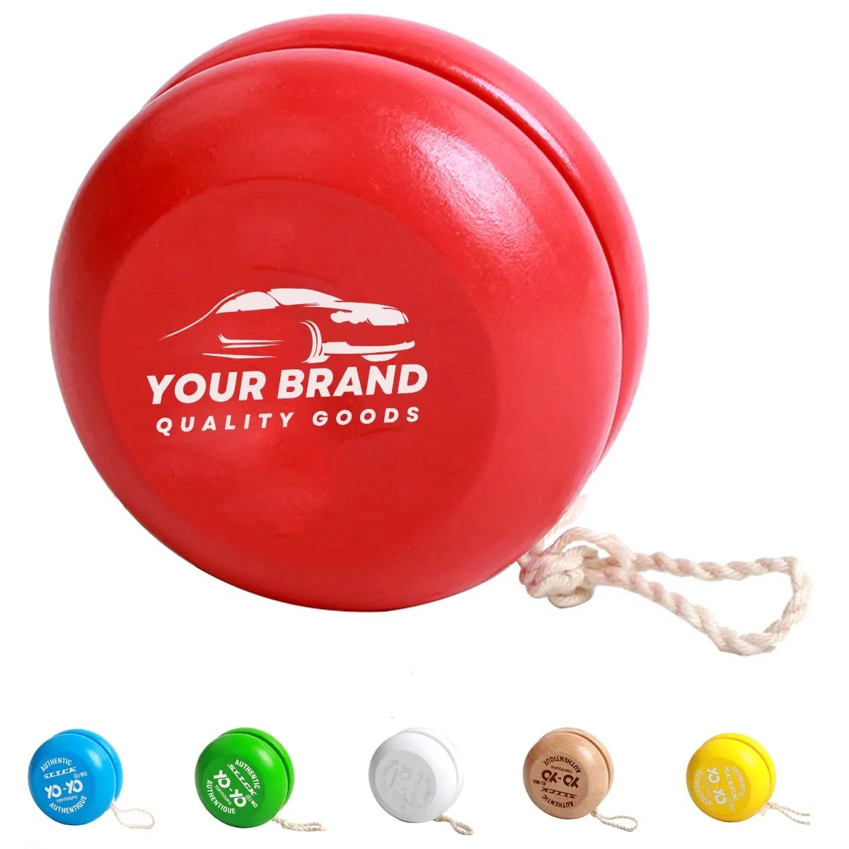 Multicolor Customizable Smooth Yo-Yo for Kids 4