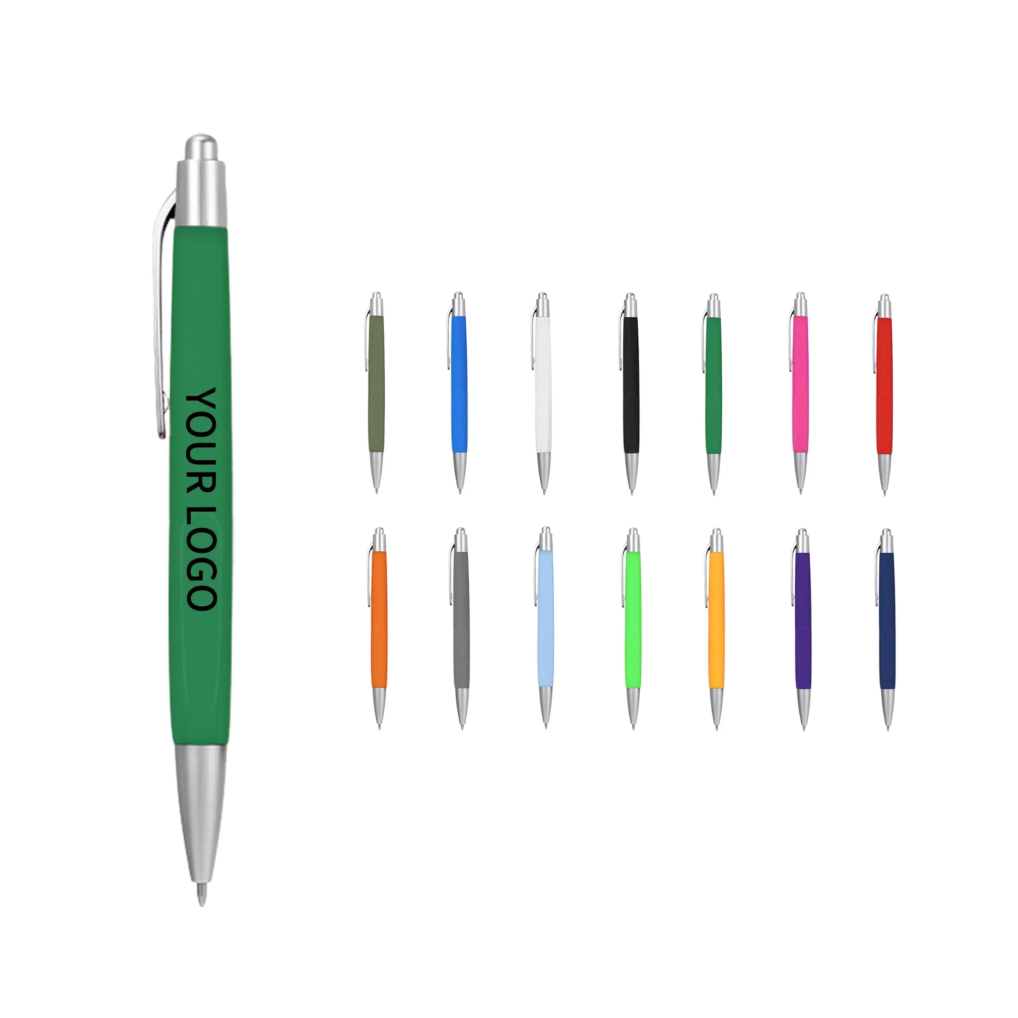 Ballpoint Pen Retractable 5.45inch ABS Body 16