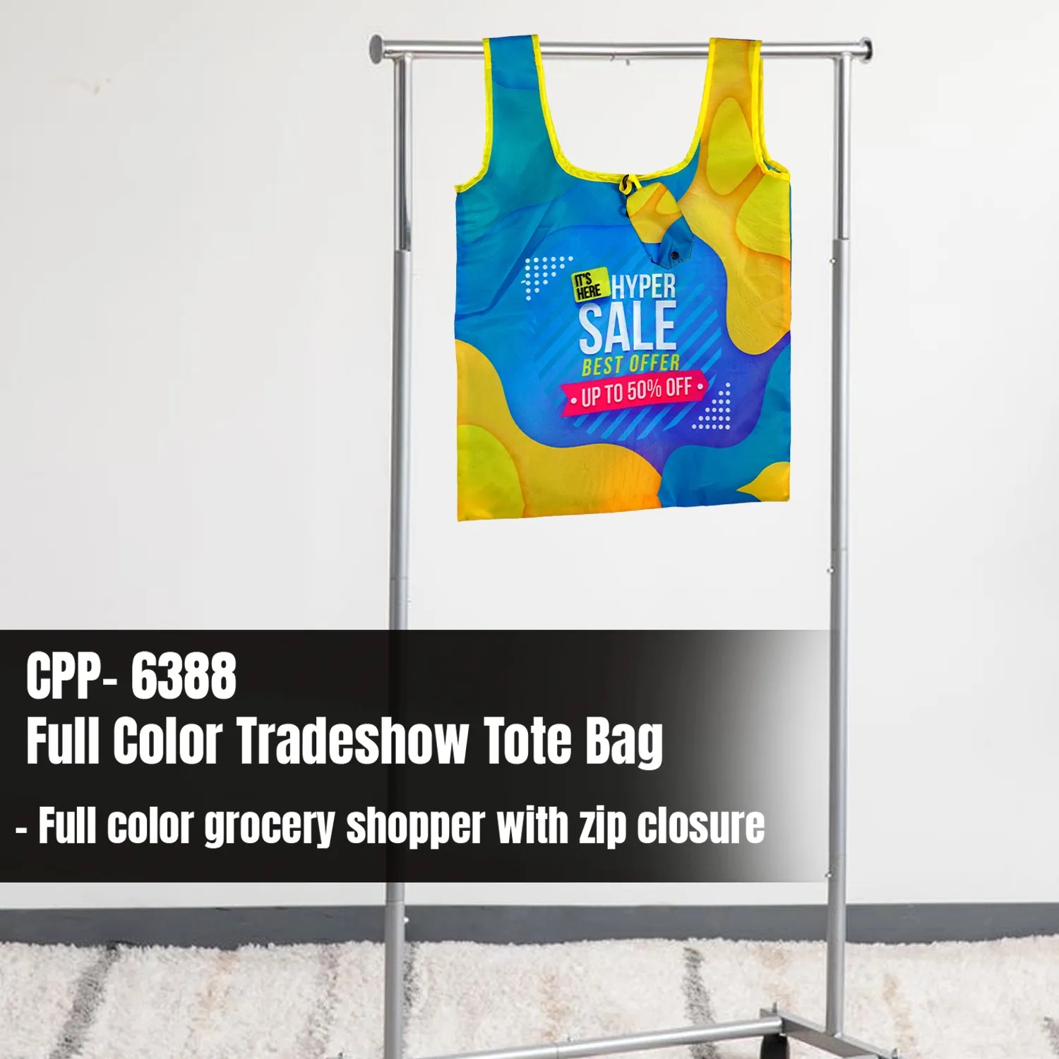 Full Color Tradeshow Tote Bag 3