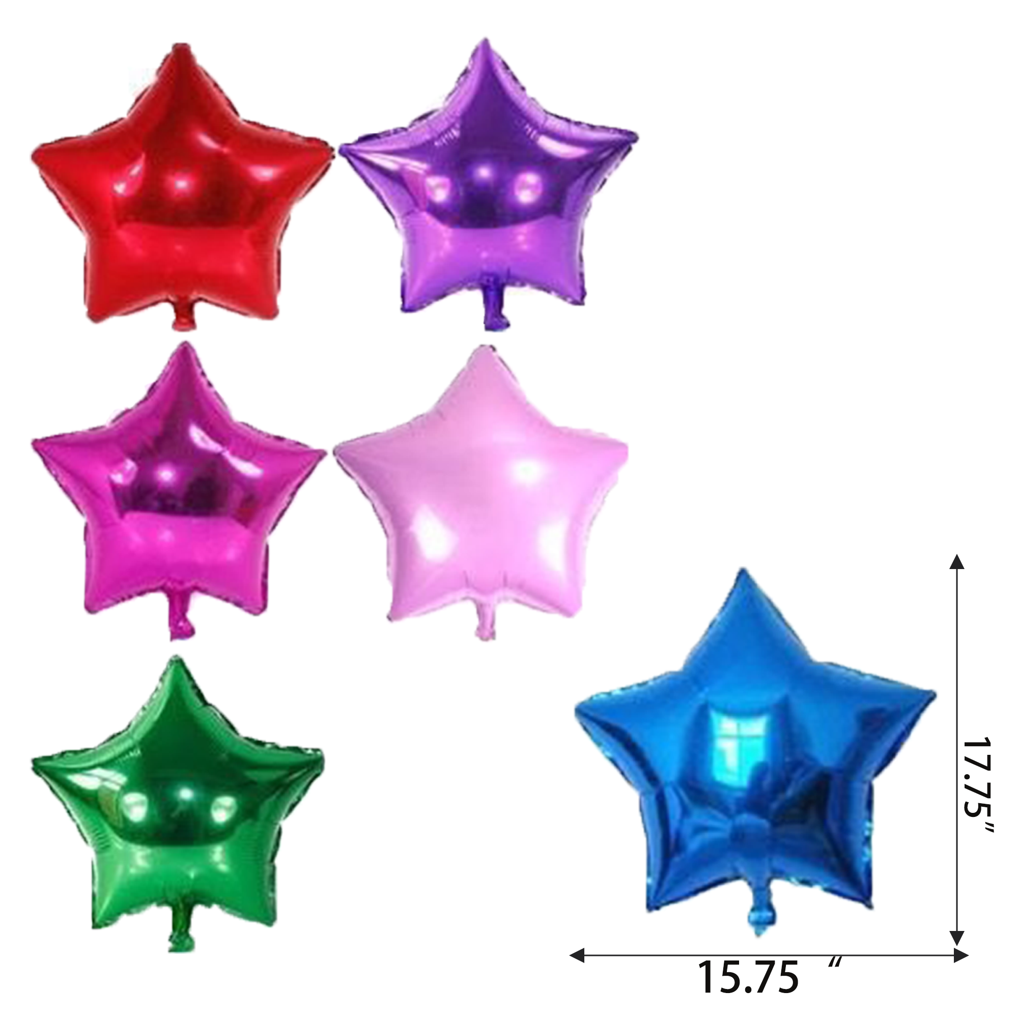 Star-Shaped Foil Balloon MOQ 50 3
