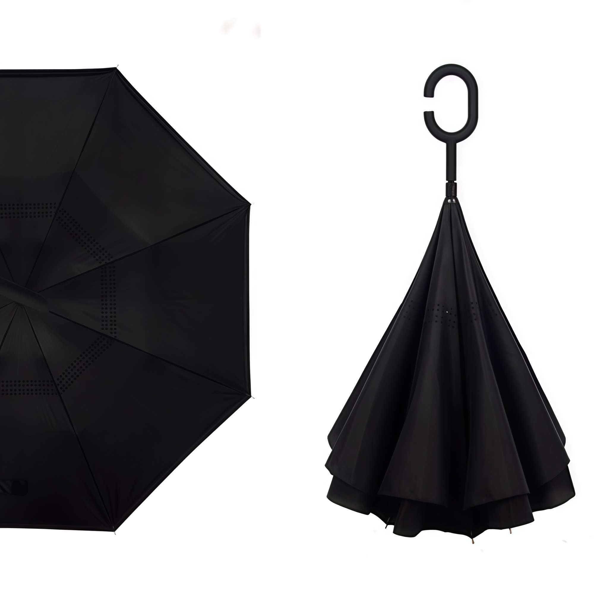 Reverse Windproof Inverted Umbrella 4
