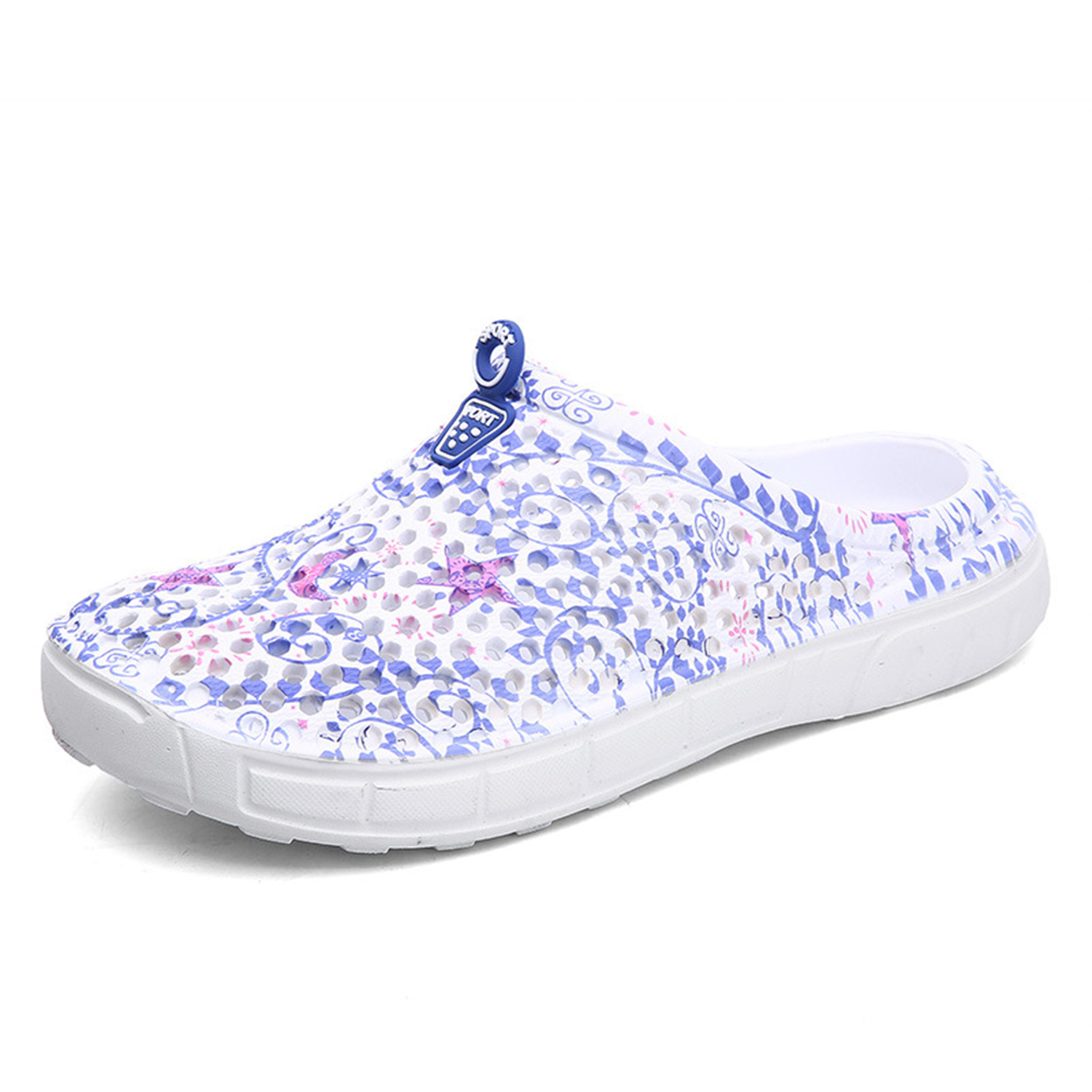 Women EVA Anti Slip Flower Beach Shoes 15