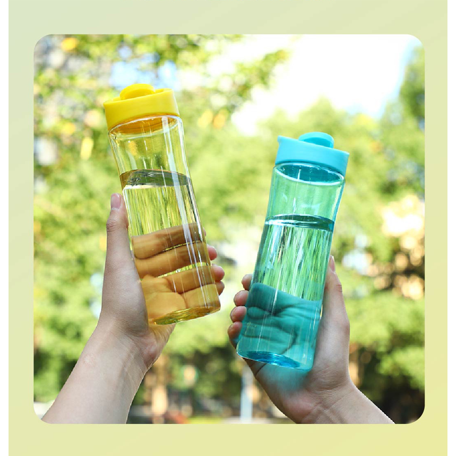 23 Oz Reusable Plastic Bottle 2