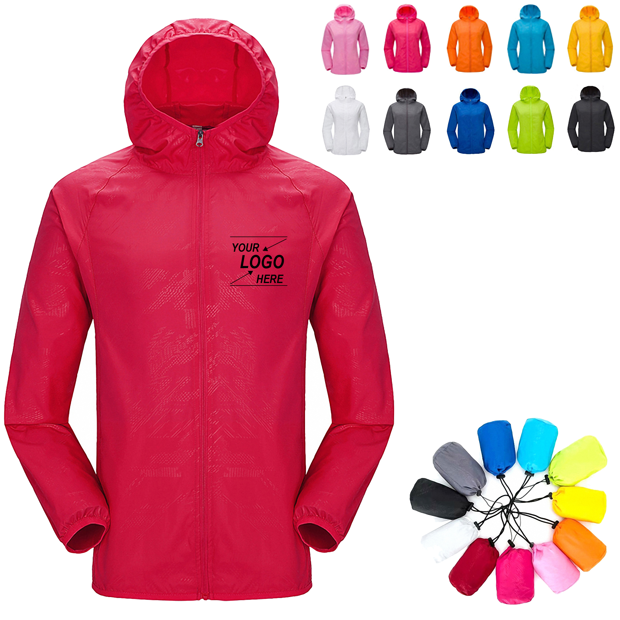 Adults' UV Protection Quick-Dry Windbreaker 3