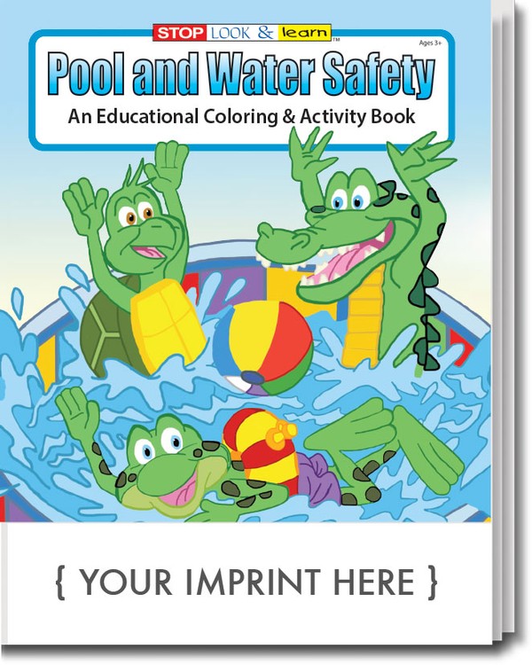 COLORING BOOK - Pool and Water Safety Coloring & Activity Book 6