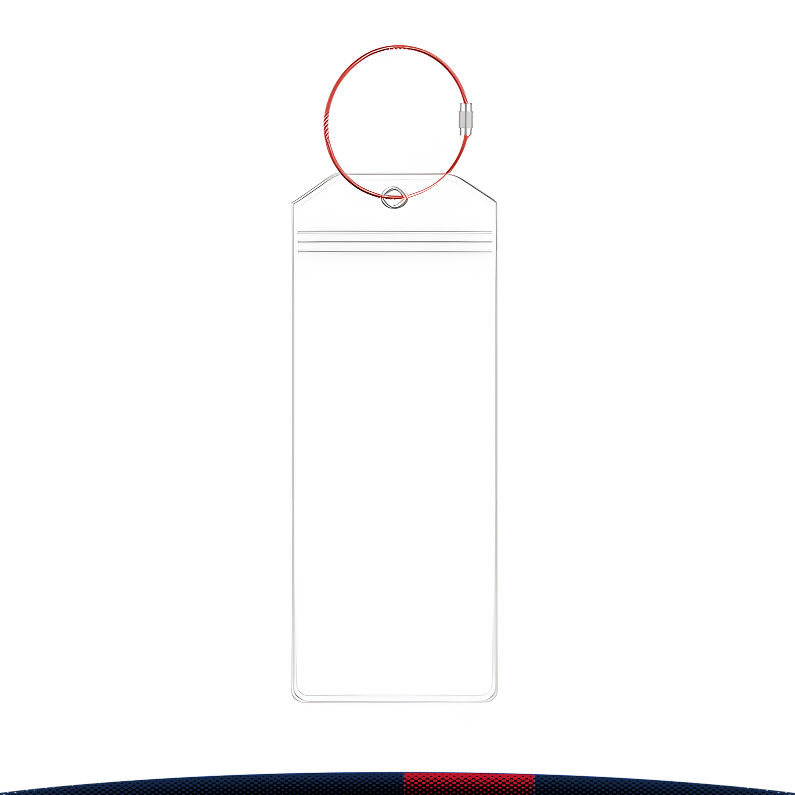 Transparent PVC Luggage Tag 3