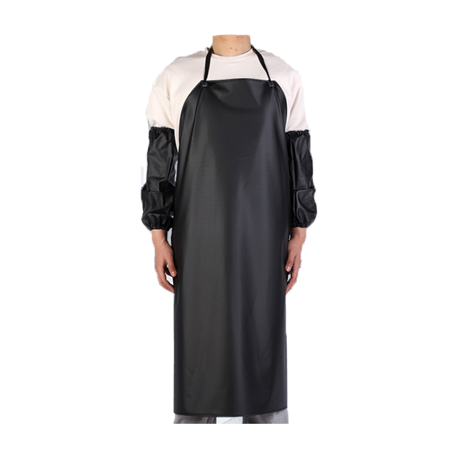 Pvc Waterproof Apron Oil Resistant Acid Alkali Thickening 5