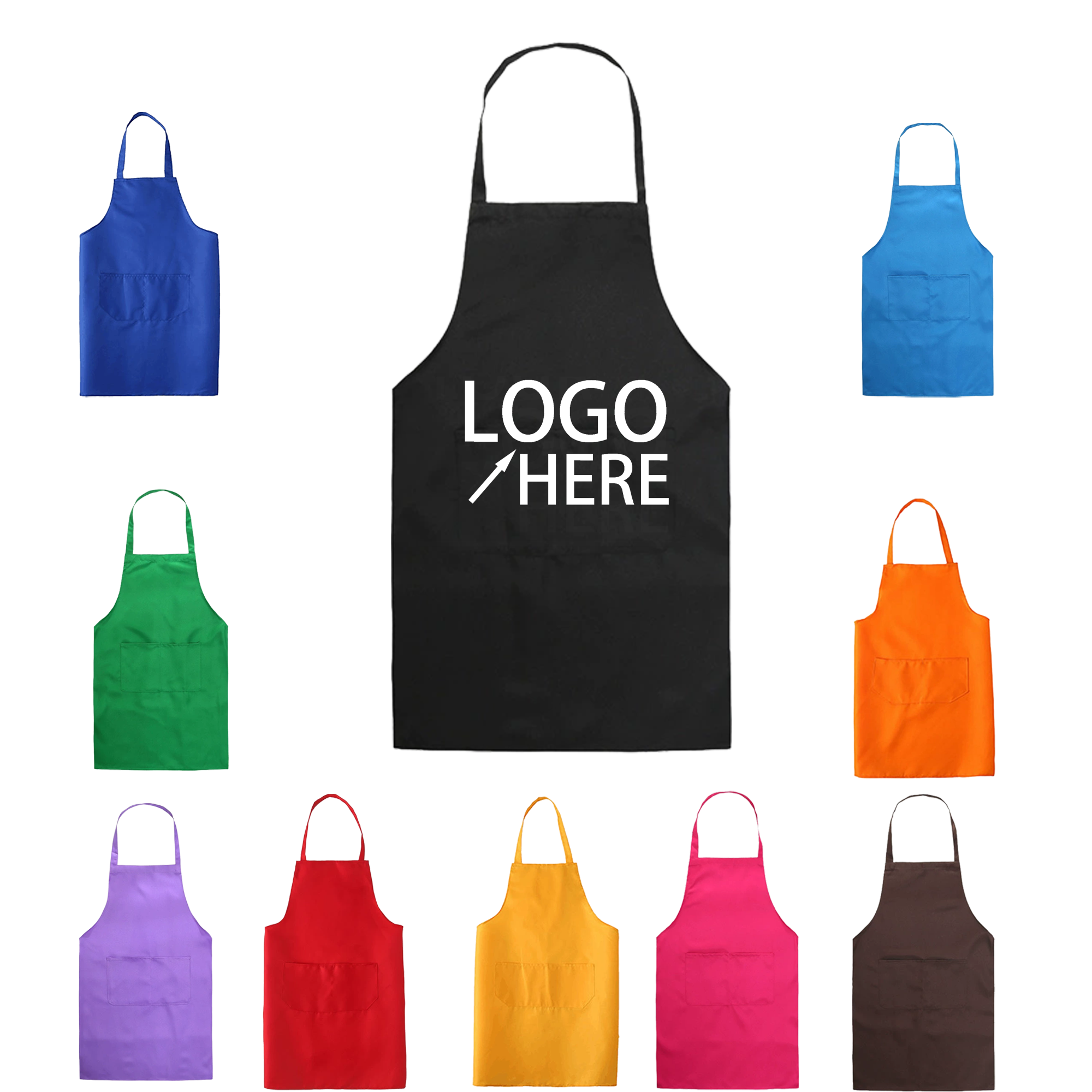 Durable Water-Proof Polyester Apron with Anti-Stain Feature 2