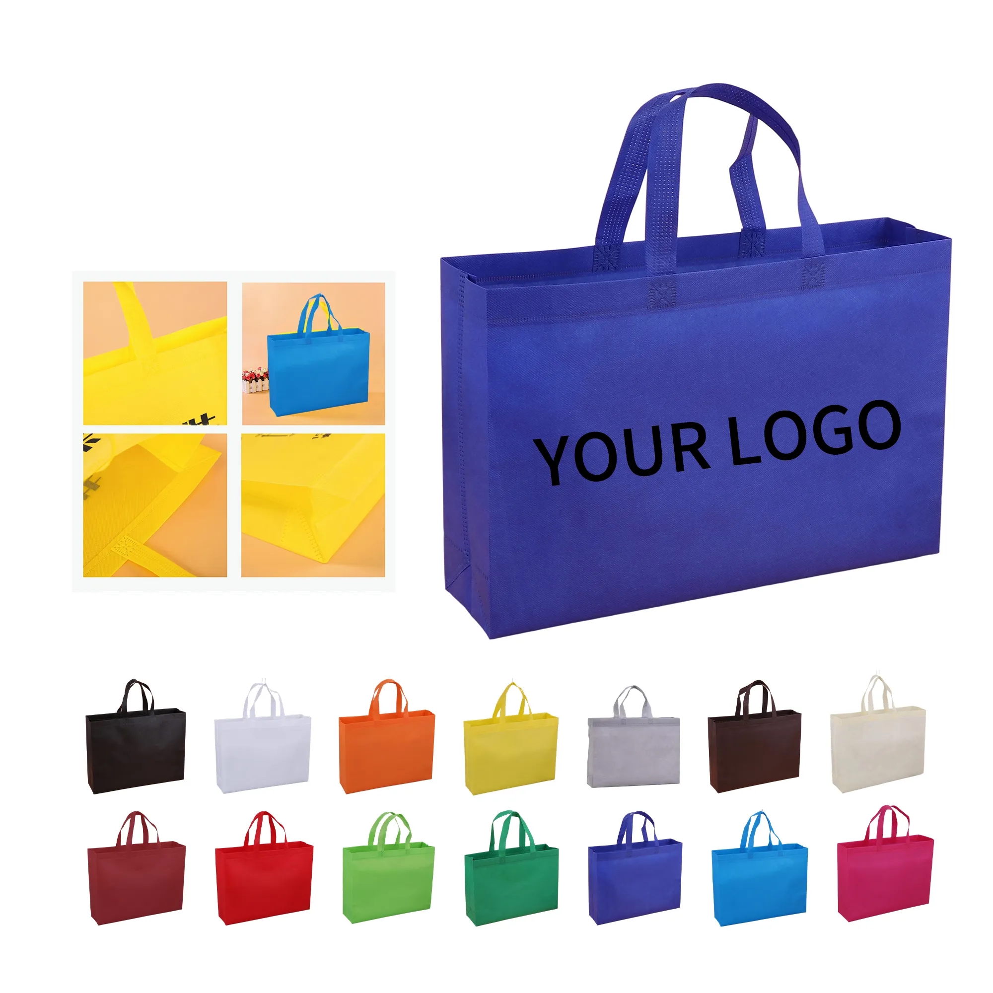Custom Logo Non Woven Tote Bag 1