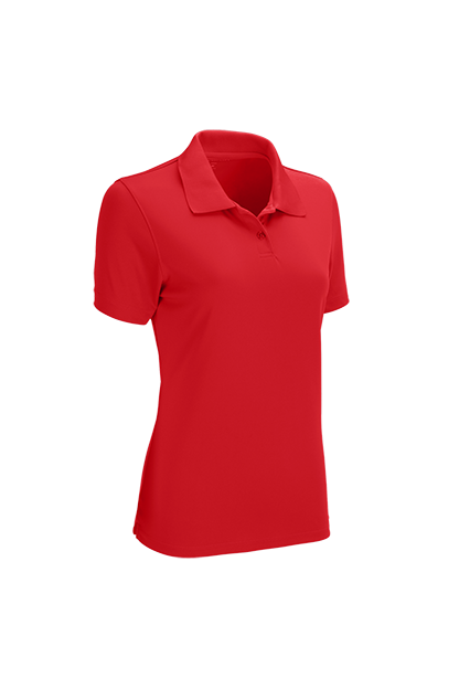 Women's Vansport Omega Solid Mesh Tech Polo 66
