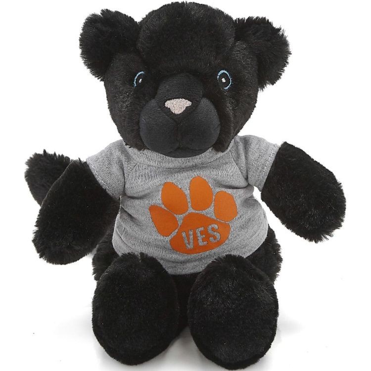 9" Cuddle Plush Friend- Panther 3