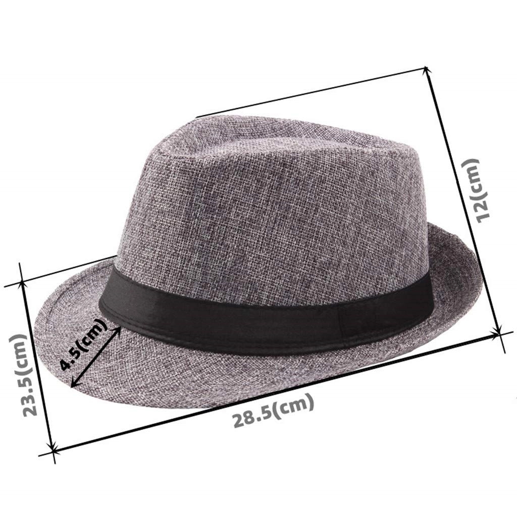 Summer Wide Brim Comfy Linen Hats 1