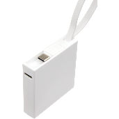 Recycled ABS 2000 mAh Power Bank with Type-C Cable 10