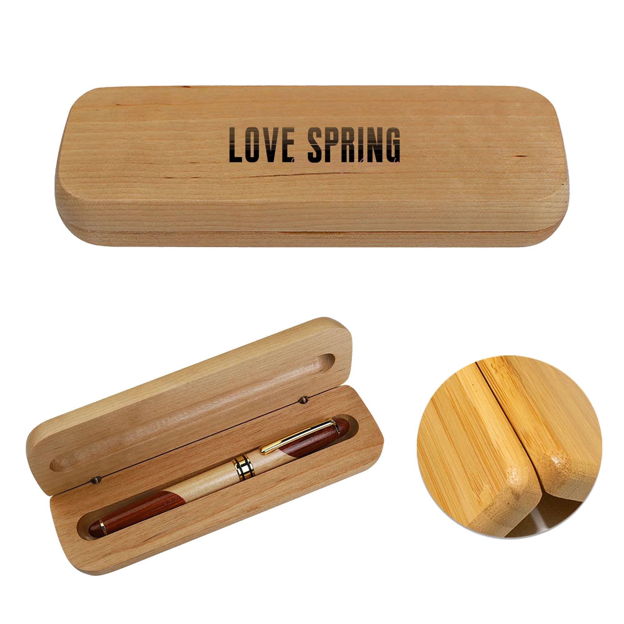 The vintage pen case for high-end wooden fountain pens 4