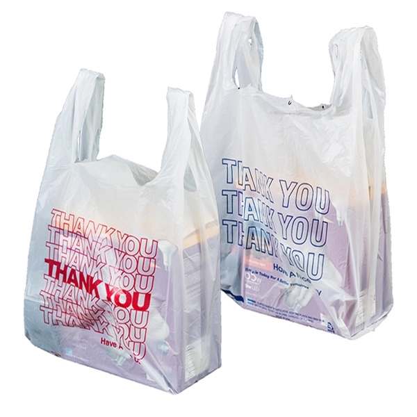 White T-Shirt Shopping Bags 2
