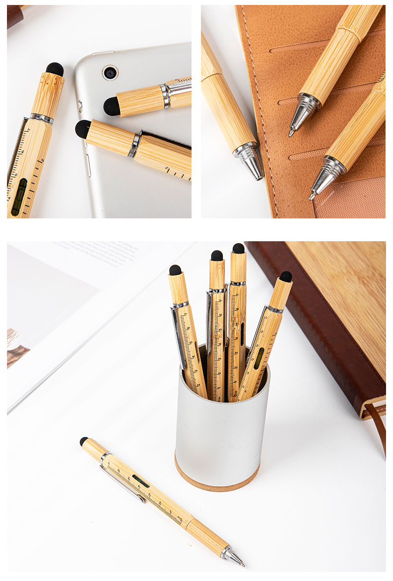 Bamboo Multi Tool Pen 4