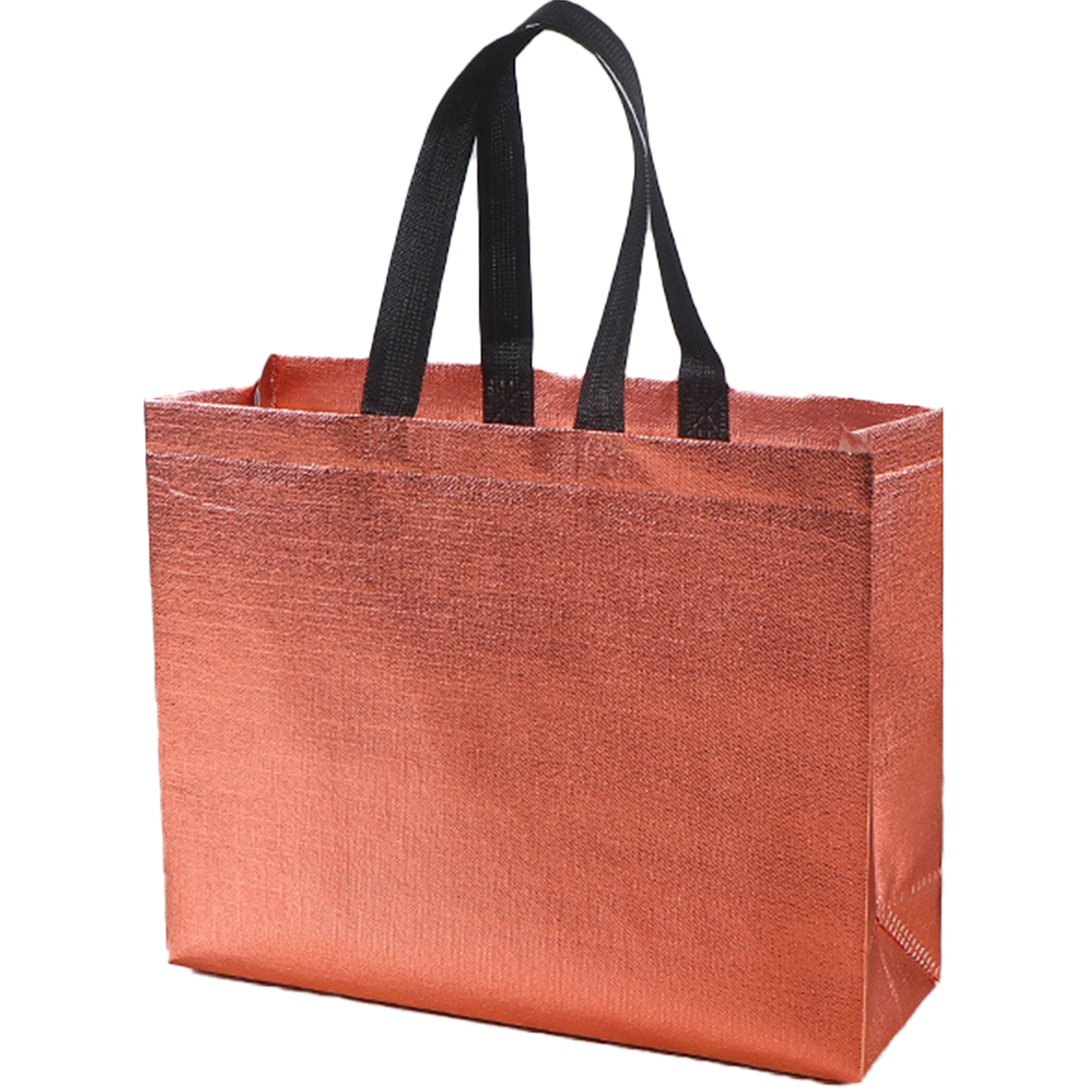 Custom Reusable Laser Lamination Sparkle Gift Tote Bags 4