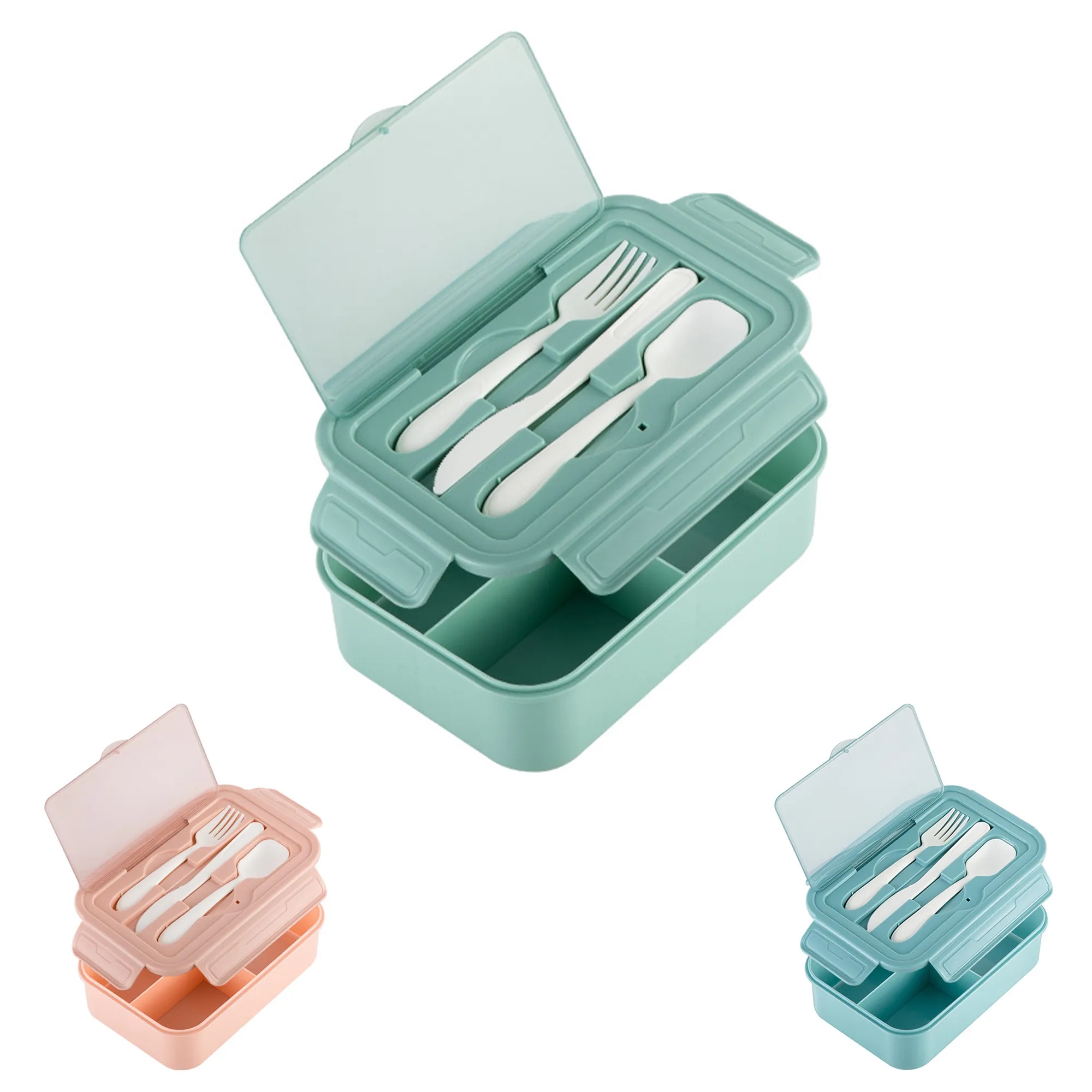 Bento Box With Tableware(Full Color) 3