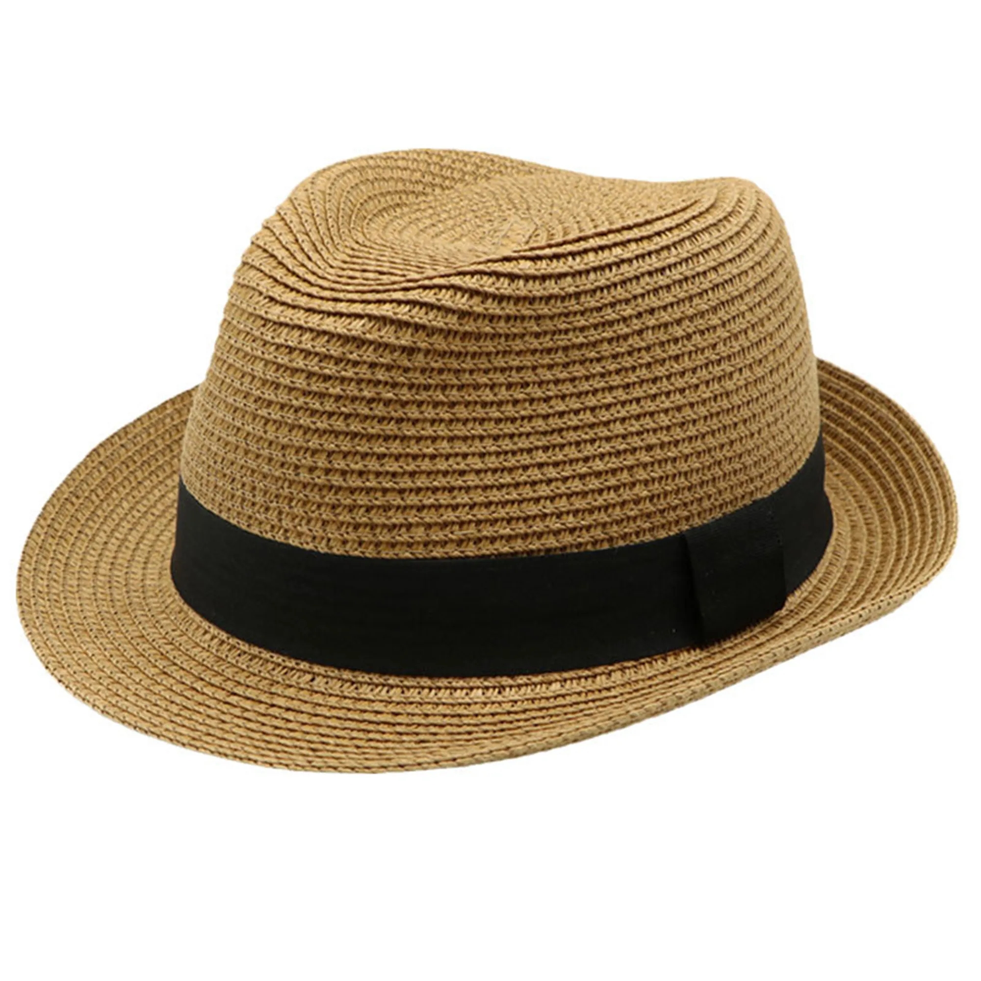 Short Brim Beach Sun Trilby Hat 7