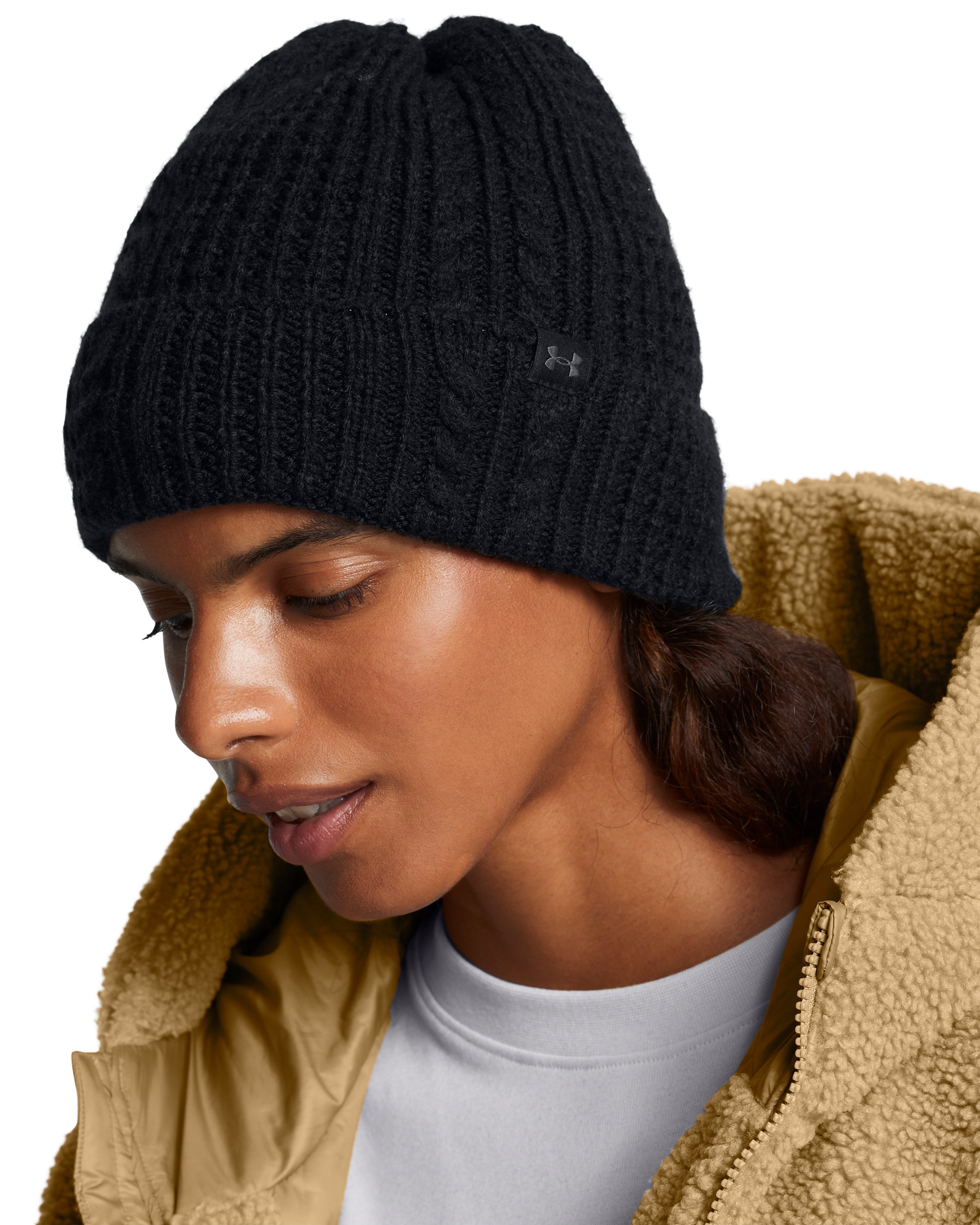 UA Halftime Cable Knit Women's Beanie 4