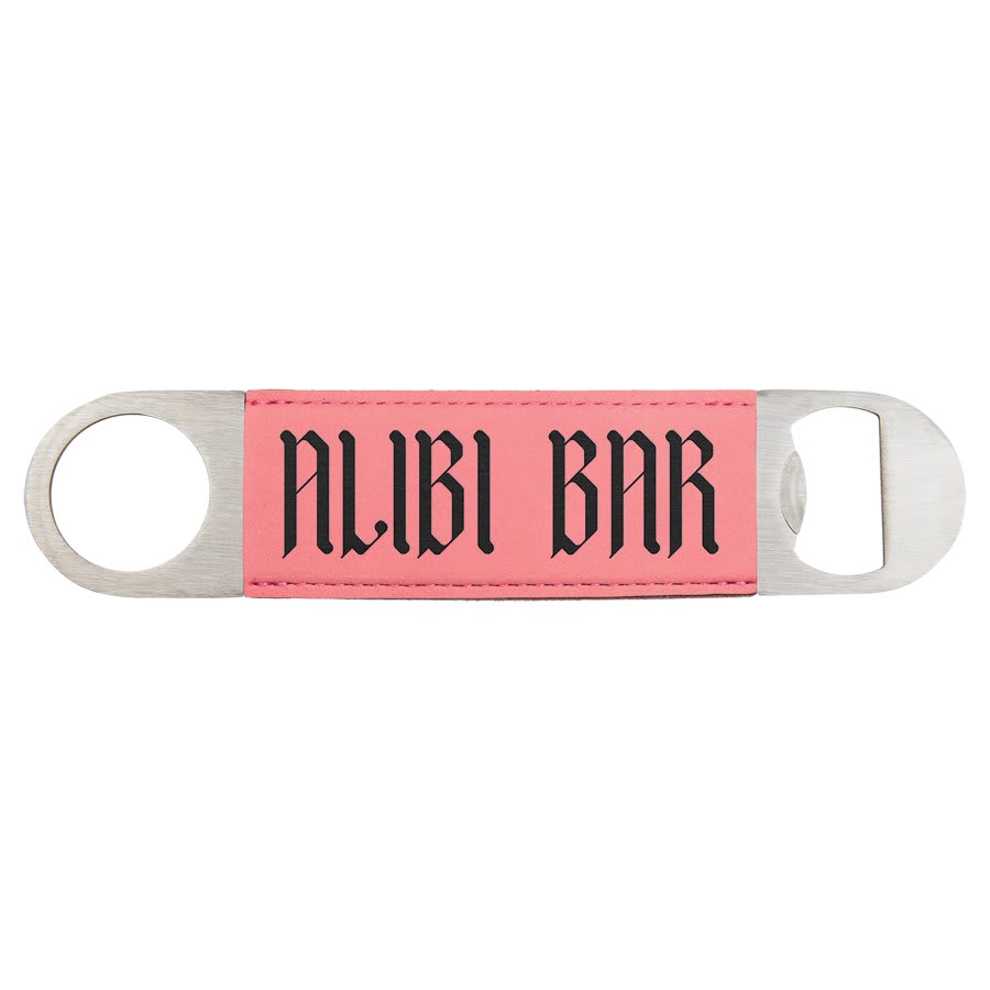 Laserable Leatherette Bottle Opener 5
