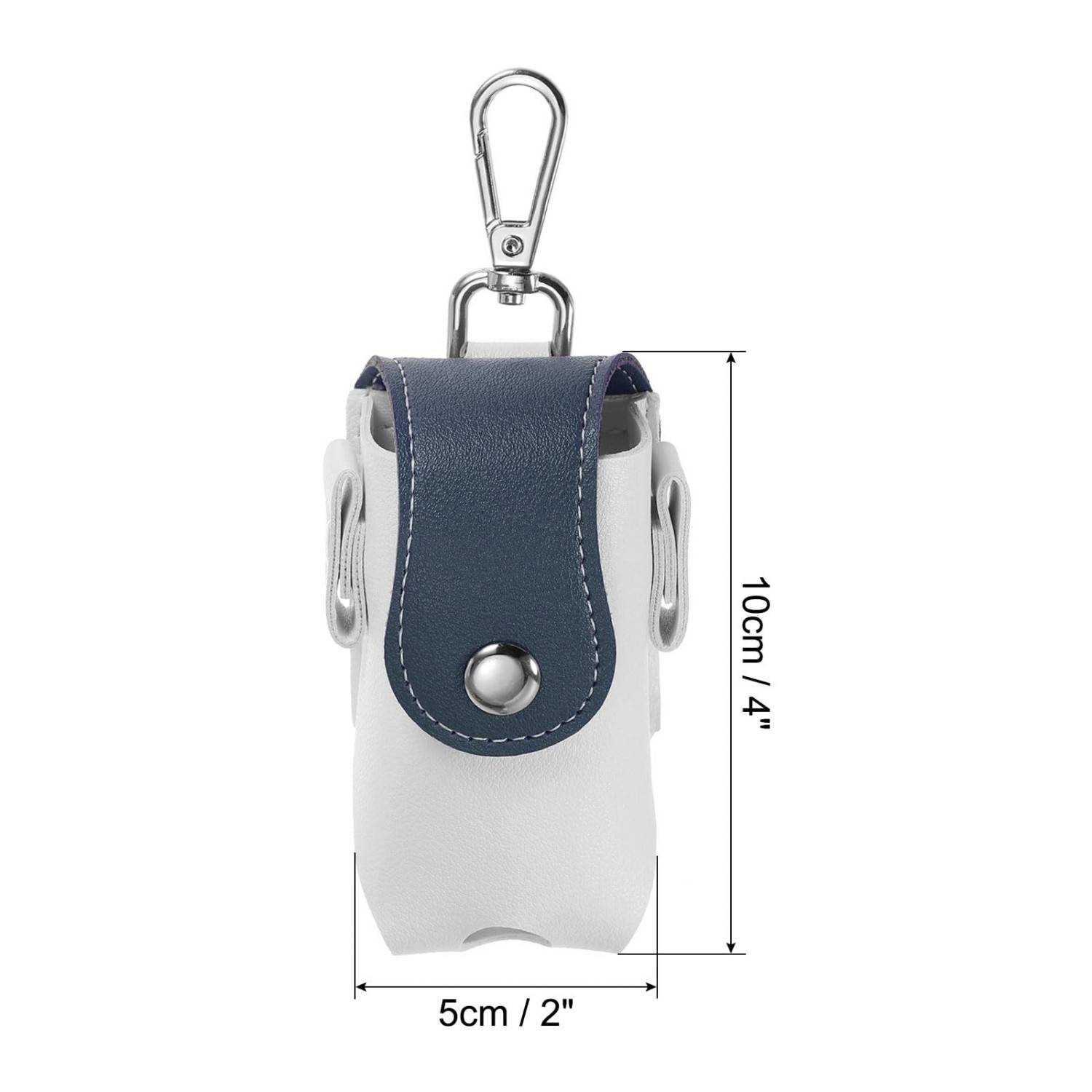 PU Leather Golf Ball Waist Bag w/ Buckle 7