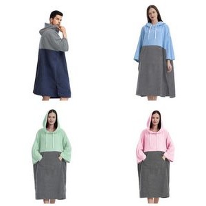 Quick Dry Changing Towel with Pocket for Surfing Men Women Sports Super Soft 2