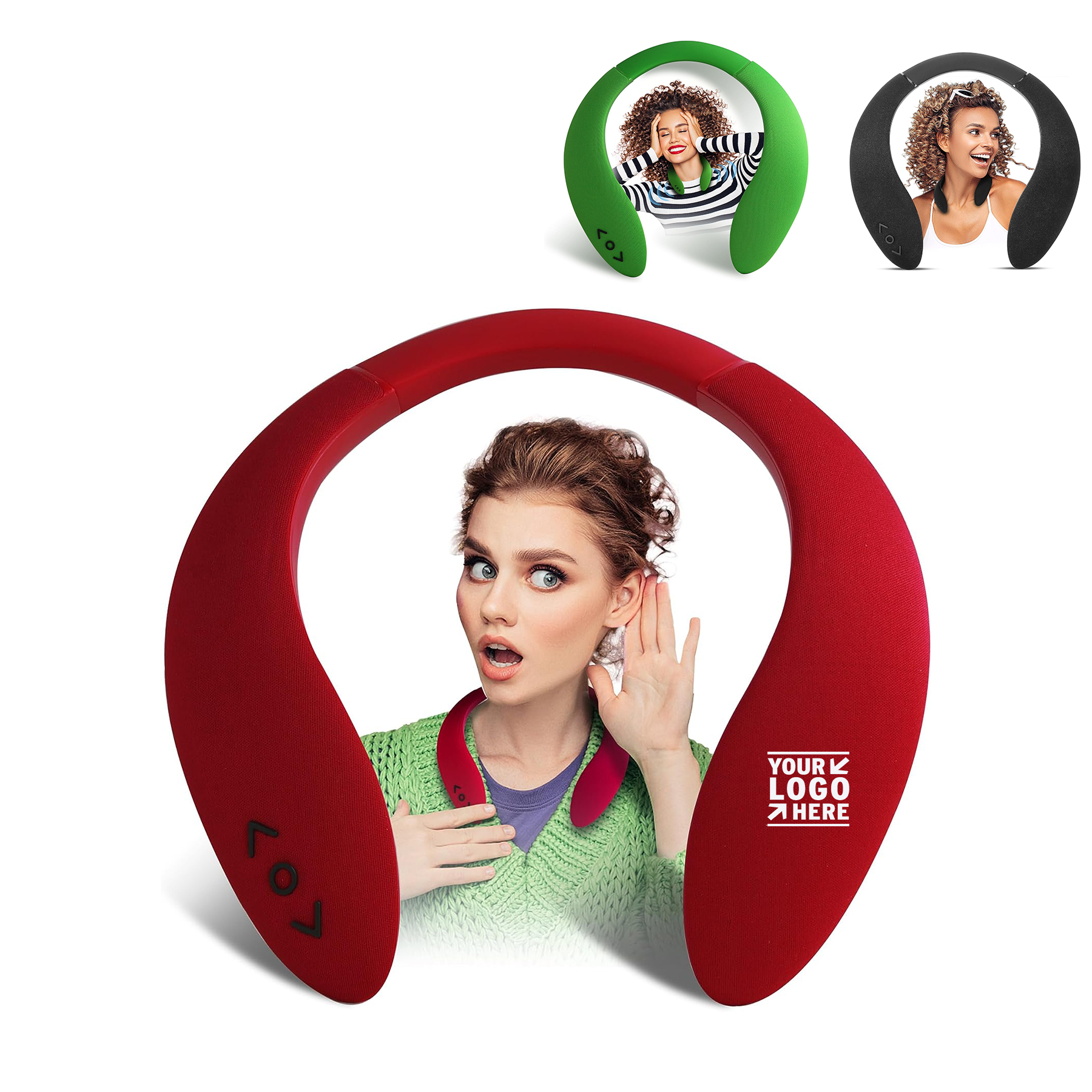Home Outdoors Gaming Gaming Music Neckband Bluetooth 3D Stereo Surrounding Sound Wireless Speake 2