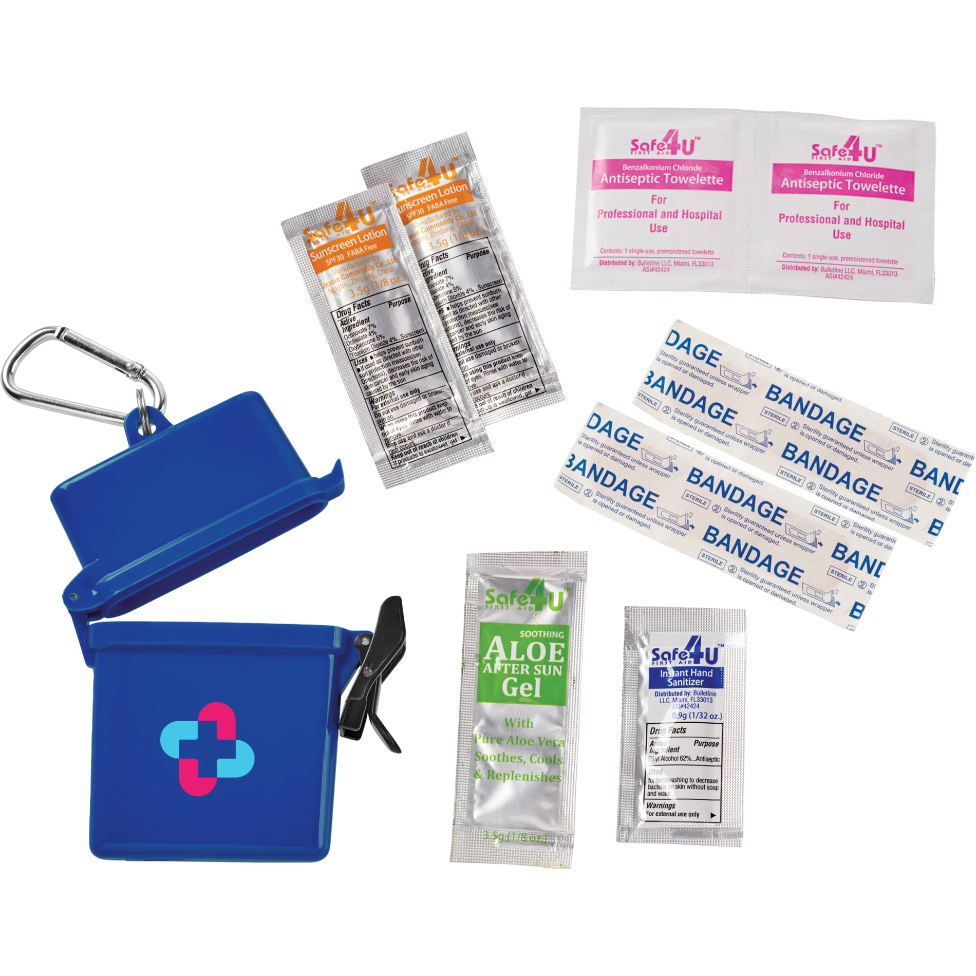 Trek 8-Piece Waterproof First Aid Kit 4