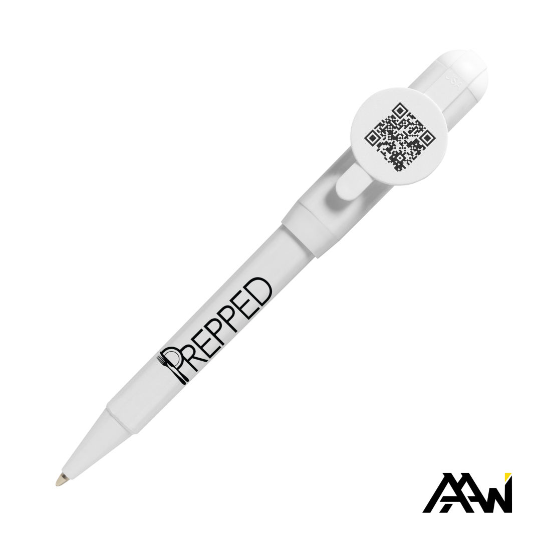 Jumbo QR Billboard Twist Pen - Colored Accent 10