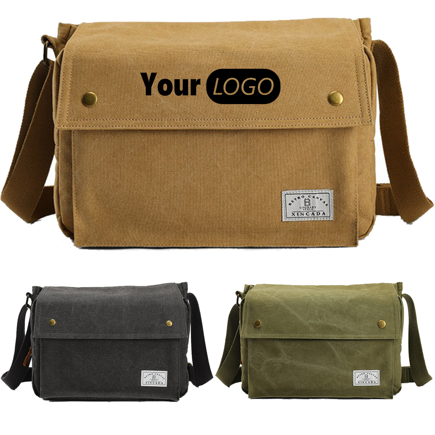 Canvas Vintage Messenger Bag 3