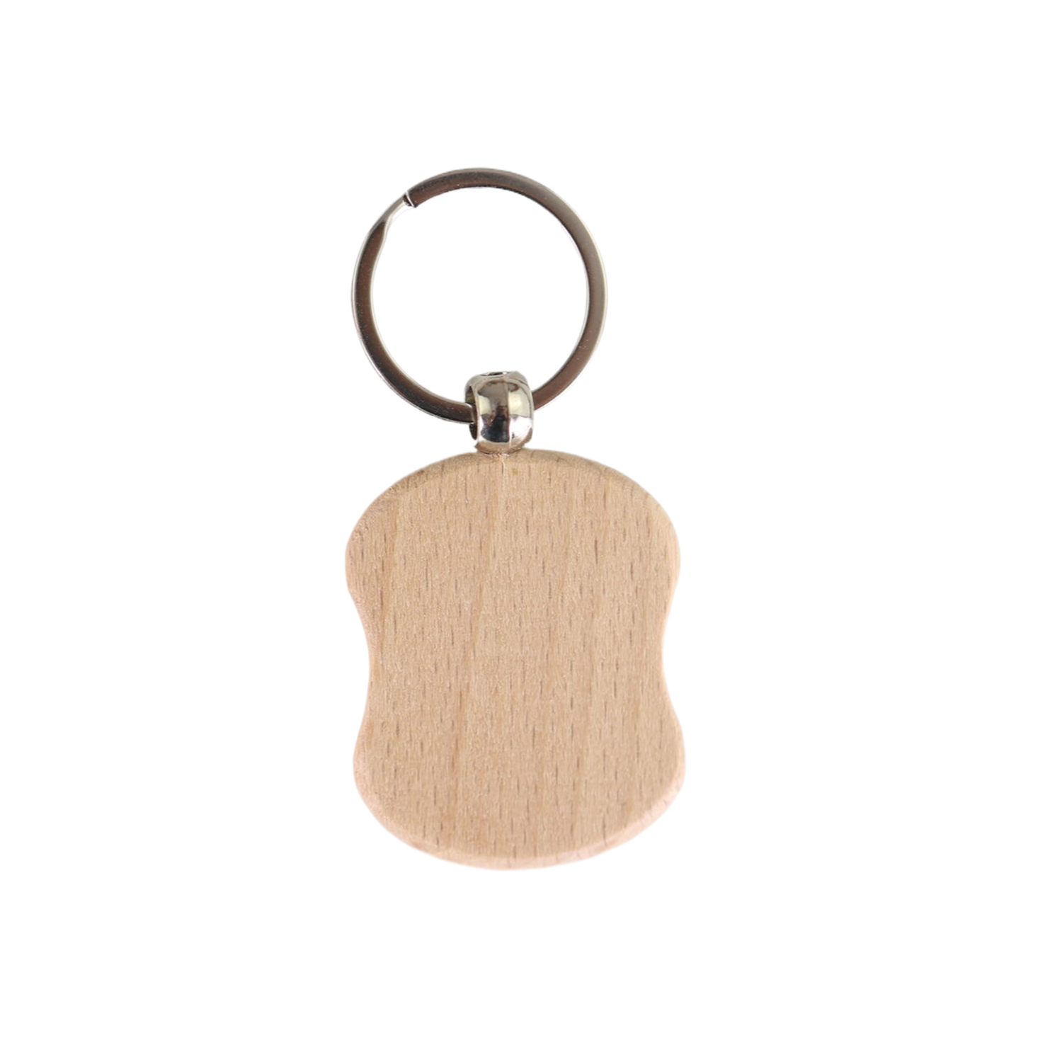 Wooden Keychain in Gourd Shape 1