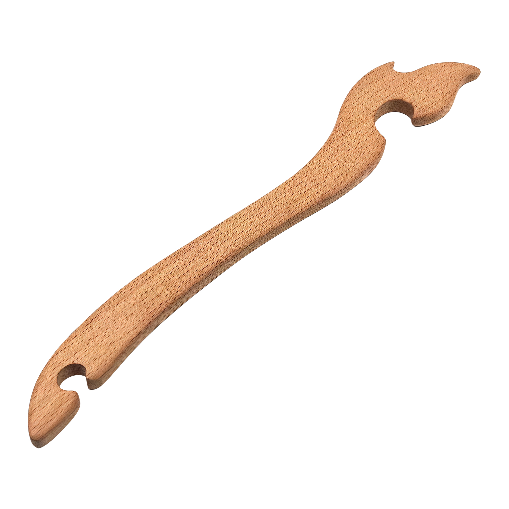 Wooden Oven Rack Puller with Extended Handle 2