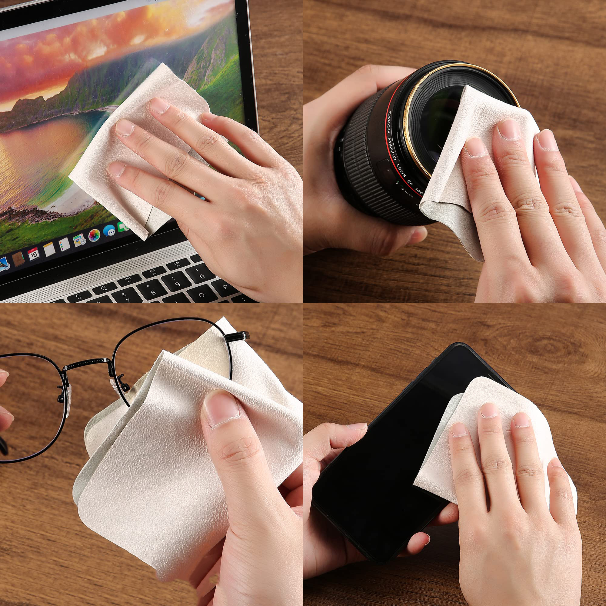 Microfiber Suede Eyeglass Cleaning Cloth 3