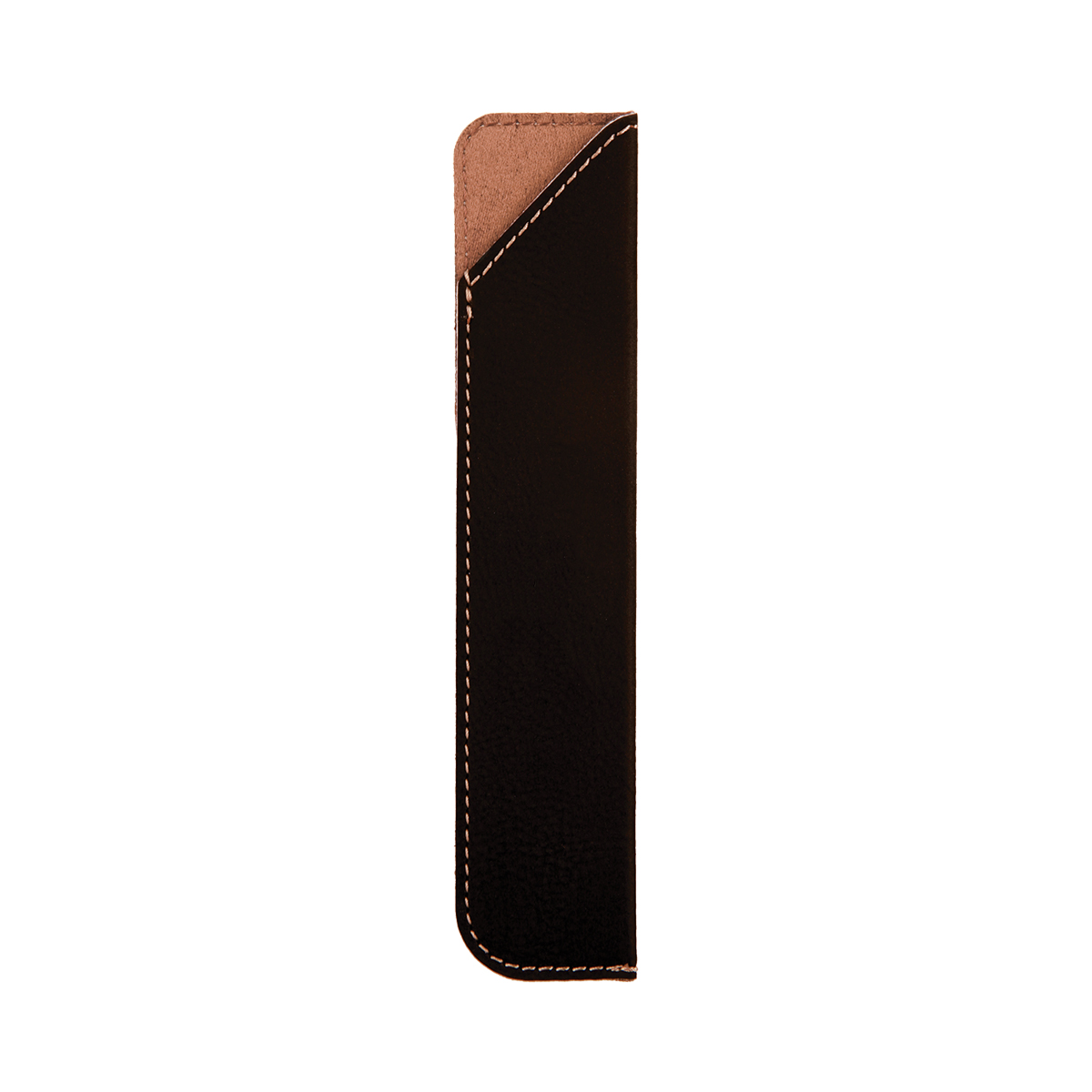 Black/Gold Leatherette Pen Sleeve 2
