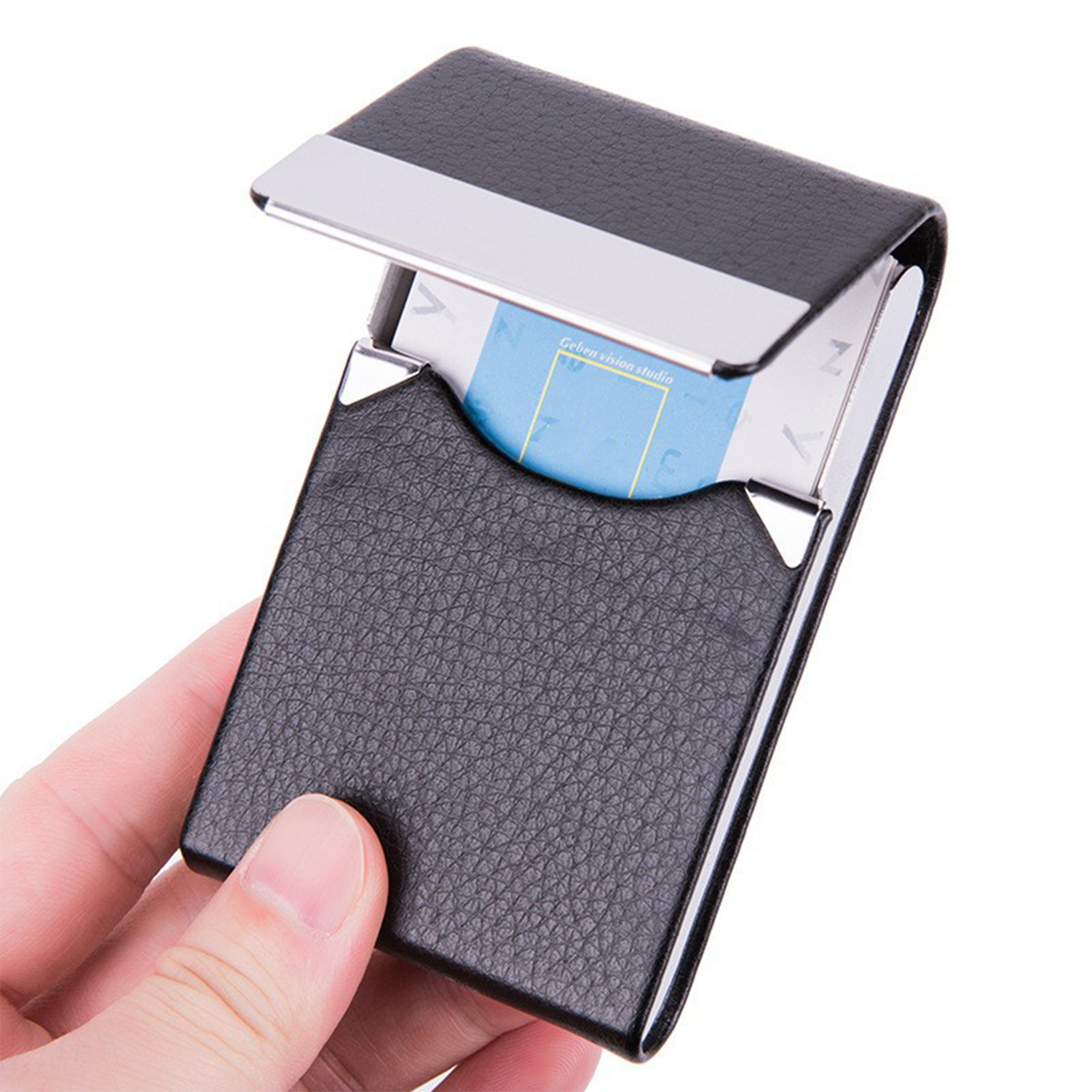 Pu Leather Business Card Holder 1