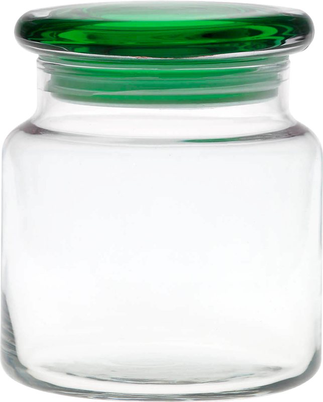 16 oz. Apothecary Jar with Flat Lid 6