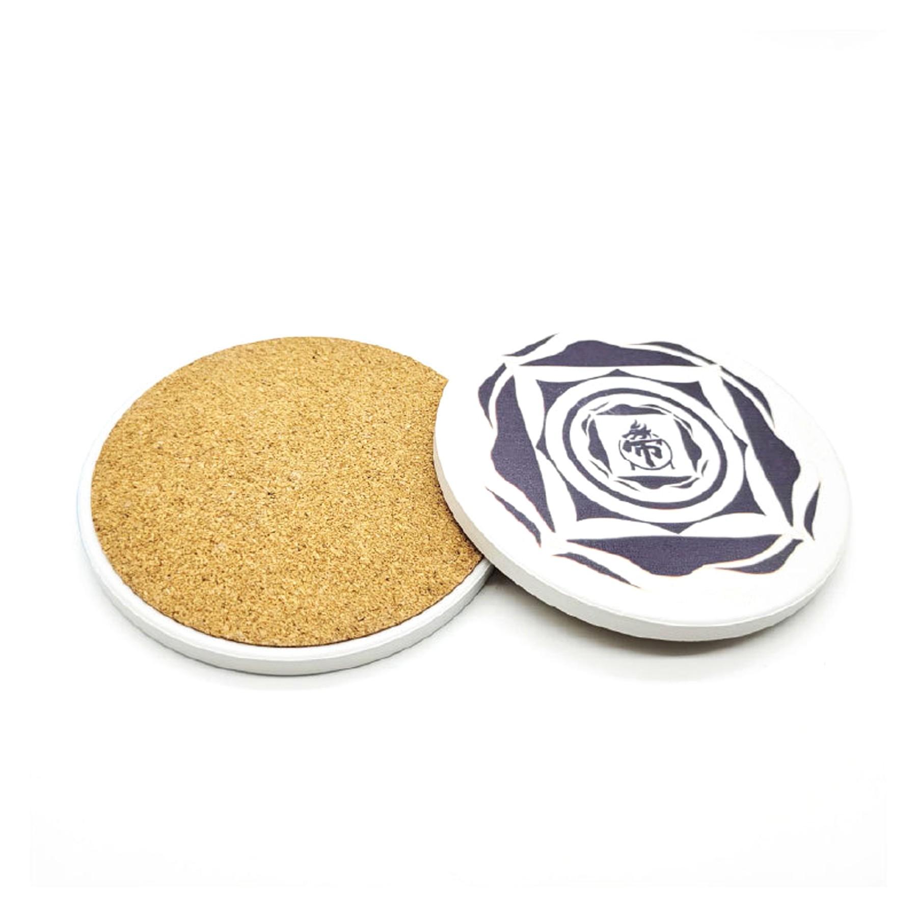 Round Absorbent Stone Coaster 2