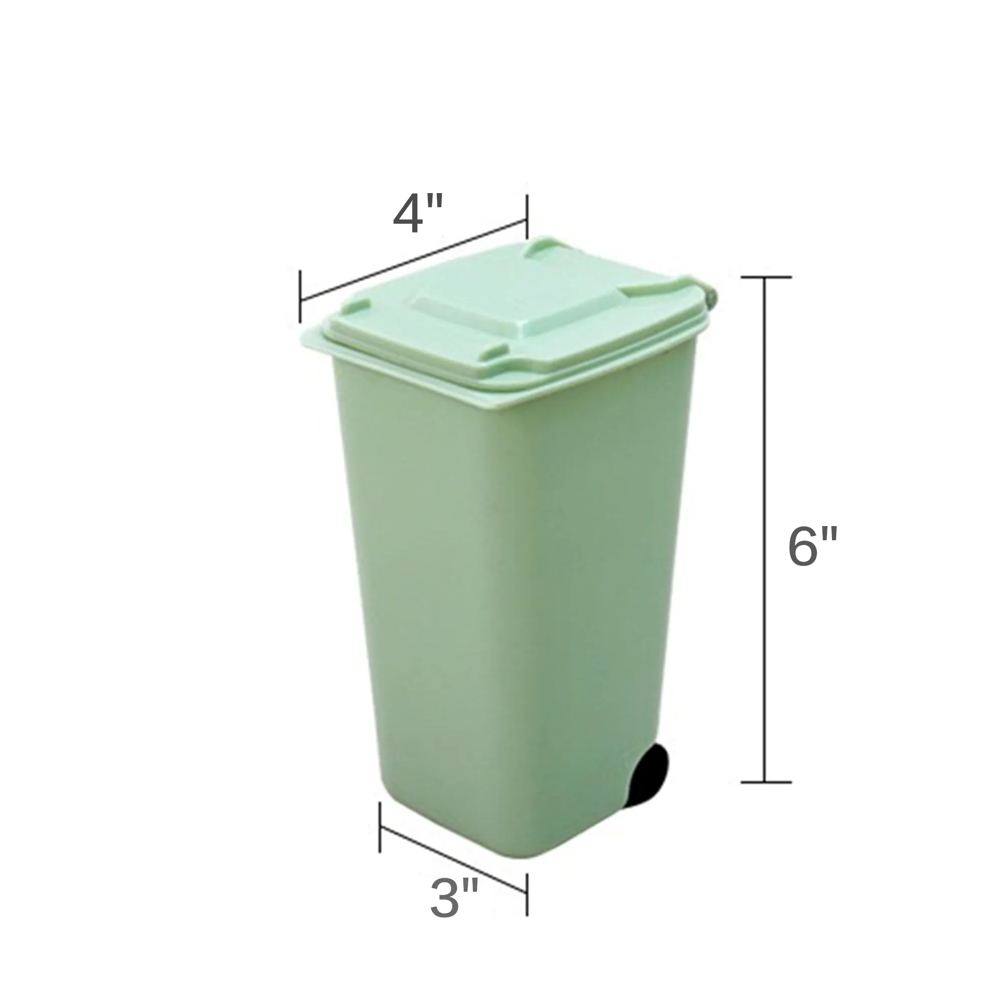 Mini Curbside Garbage Trash Bin Pen Holder 5