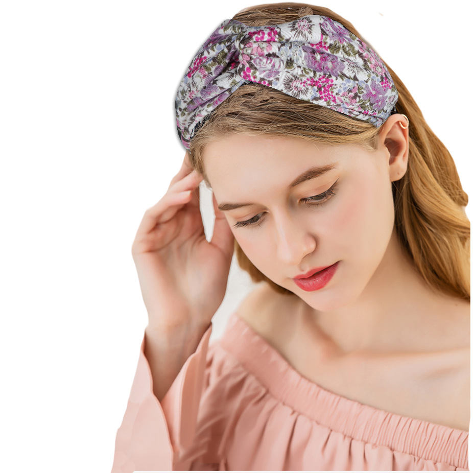 Full Color Knotted Fashion Headband 3