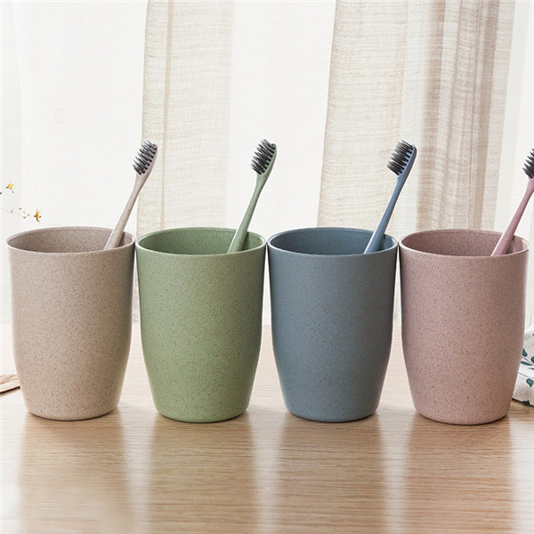 Wheat Straw Daily Toothbrush Cup 2