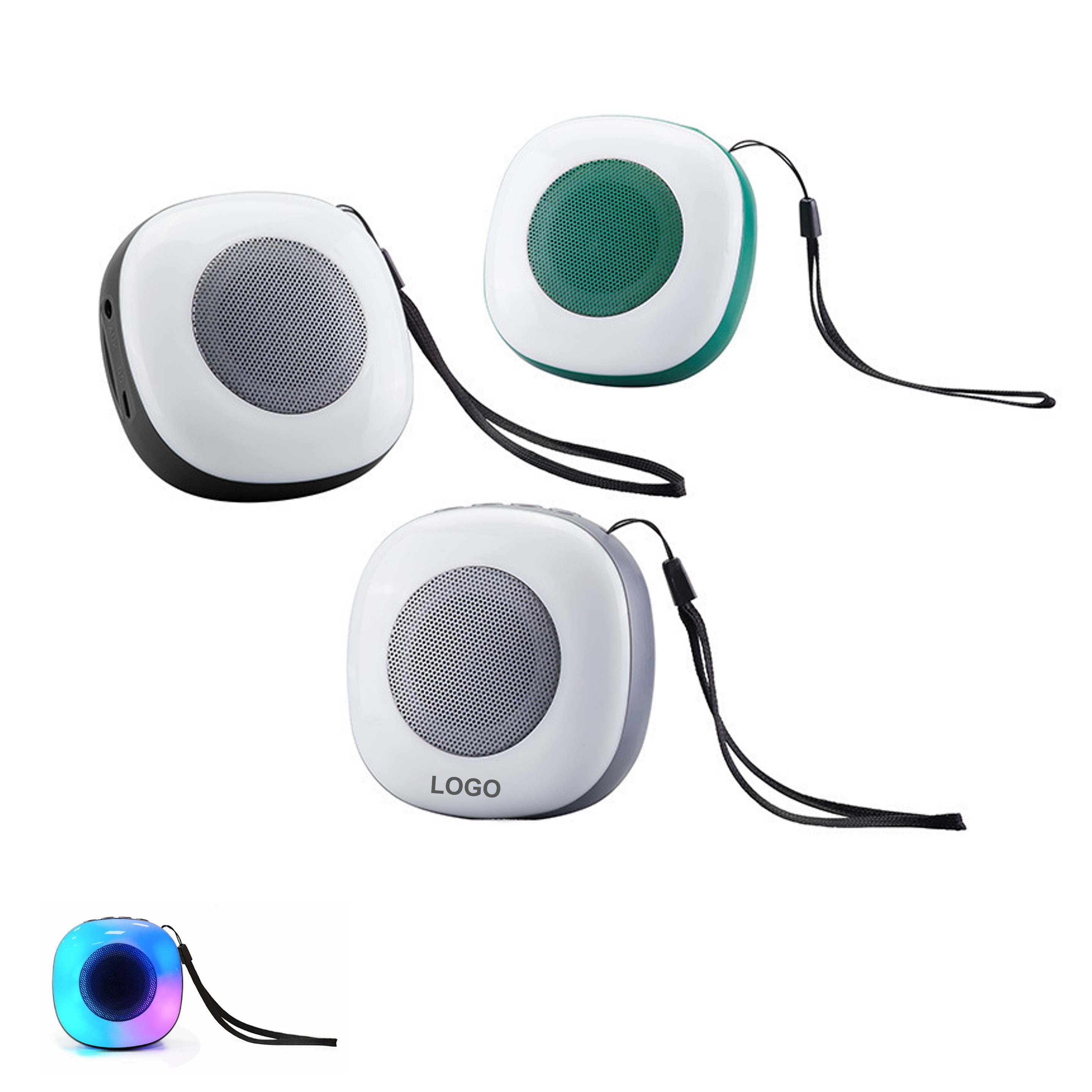Mini Bluetooth Speaker with Light (direct import) 3